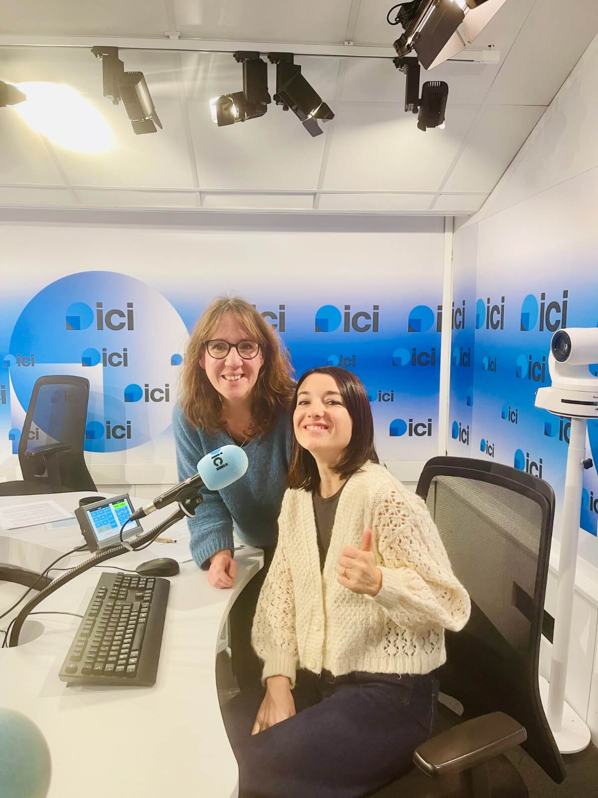 Ray à la radio ici Pays Basque